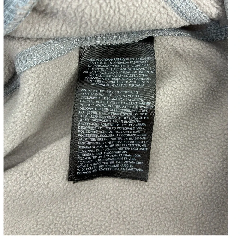 The North Face Skyline Full‎ Zip Fleece Jacket Mens XXL Grey Heather NF0A5G9V